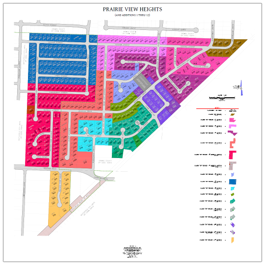 Neighborhood Plat Map